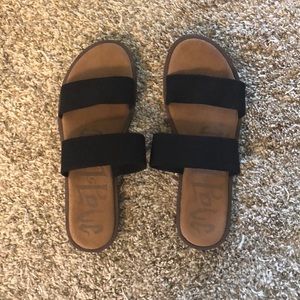 Target black sandals